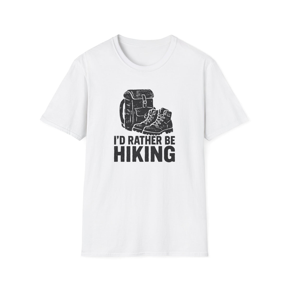 Glittery Backpack Silhouette T-Shirt